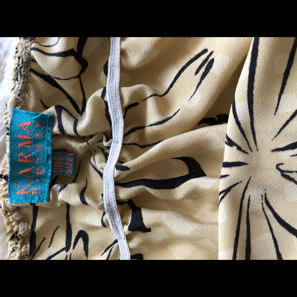 Karma Highway Scarf like tie dress - Picture 5 of 5